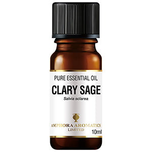 Amphora Aromatics Muskatsalvie Eterisk Olje 10 ml | Clary Sage Essential Oil