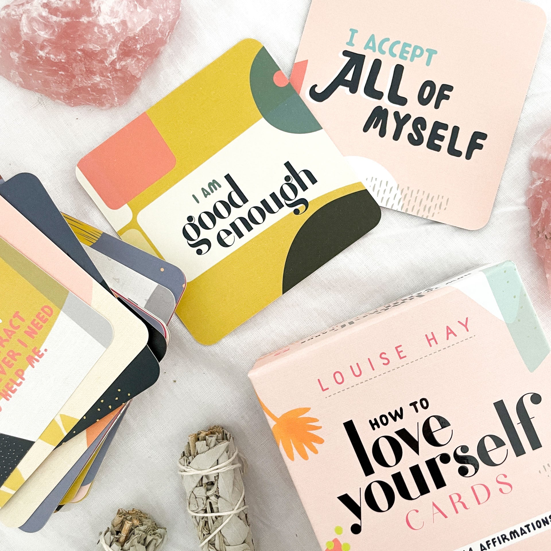 How to love yourself cards | Affirmasjonskort | Louise Hay-the-feelgood-shop