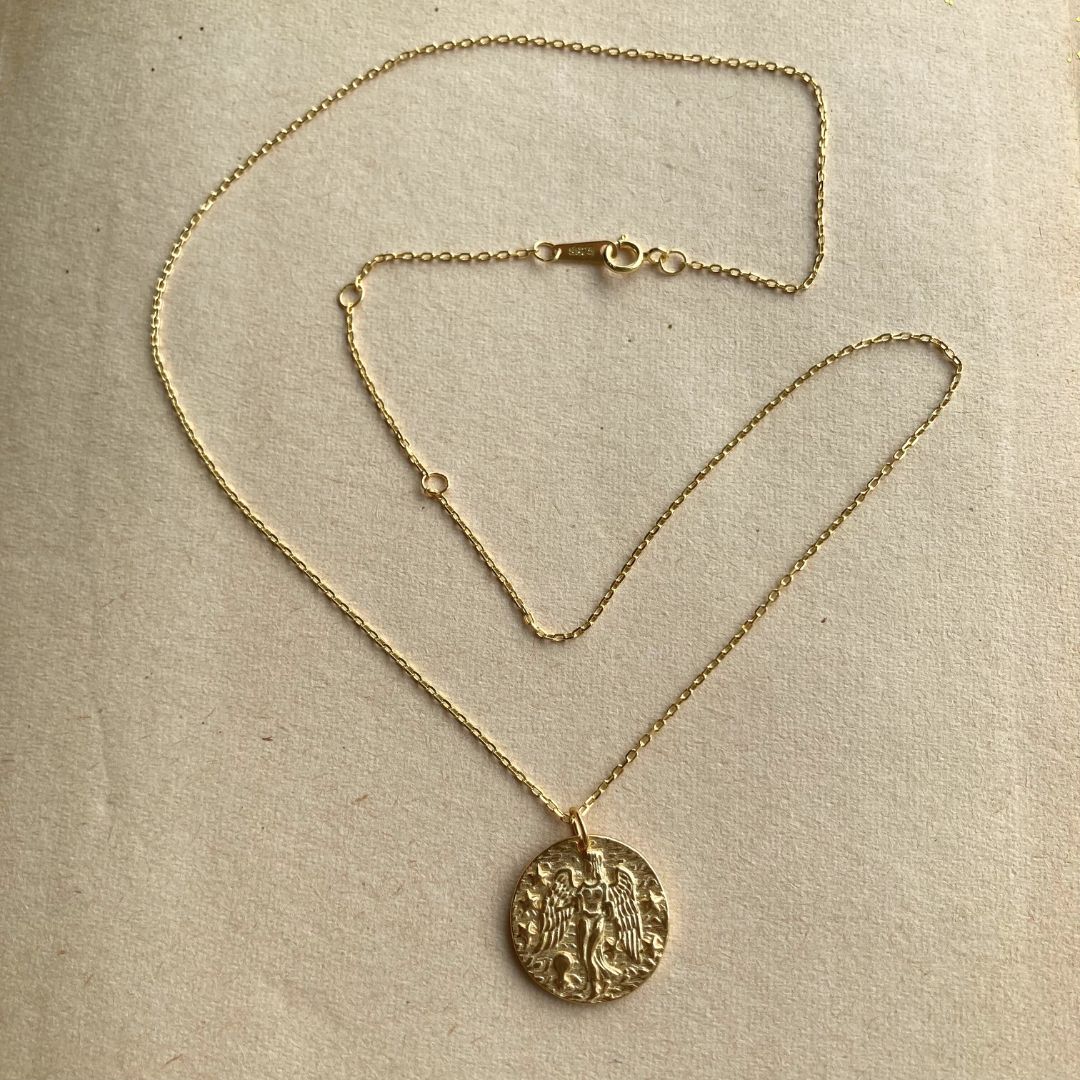 ZODIAC Bohème | Jomfruen / Virgo Gullbelagt sølvhalskjede
