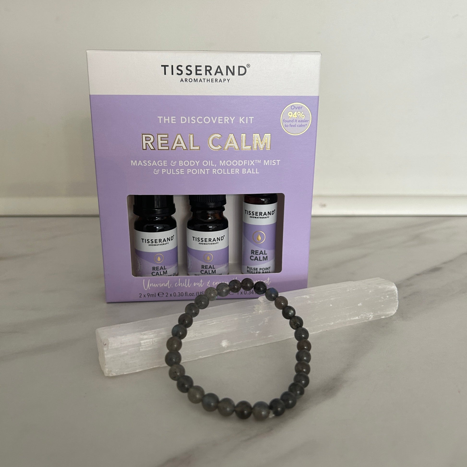 MEDITATION Meditasjon Kit - Armbånd, Krystall og eteriske oljer-the-feelgood-shop
