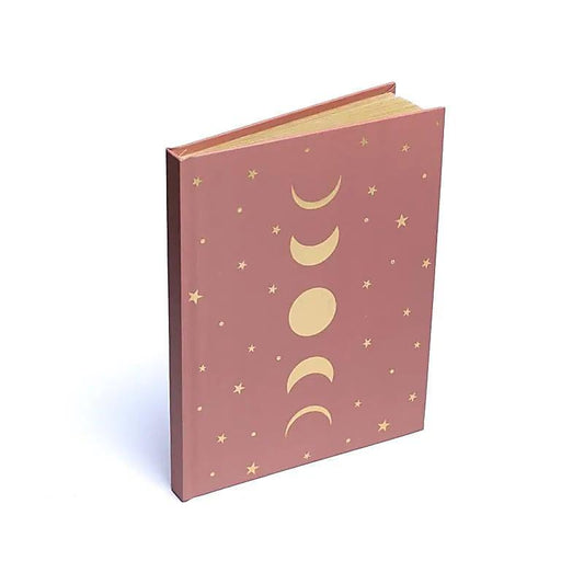 Moon Phases Notatbok Rosa-the-feelgood-shop
