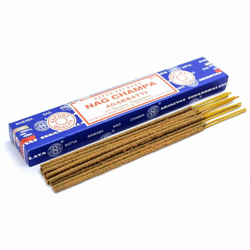 NAG CHAMPA Agarbatti Røkelsespinner-the-feelgood-shop