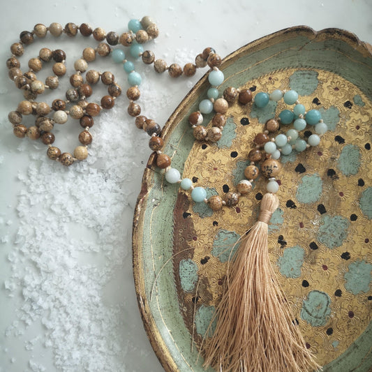 RISING GODDESS Mala - Malakjede med dusk-the-feelgood-shop