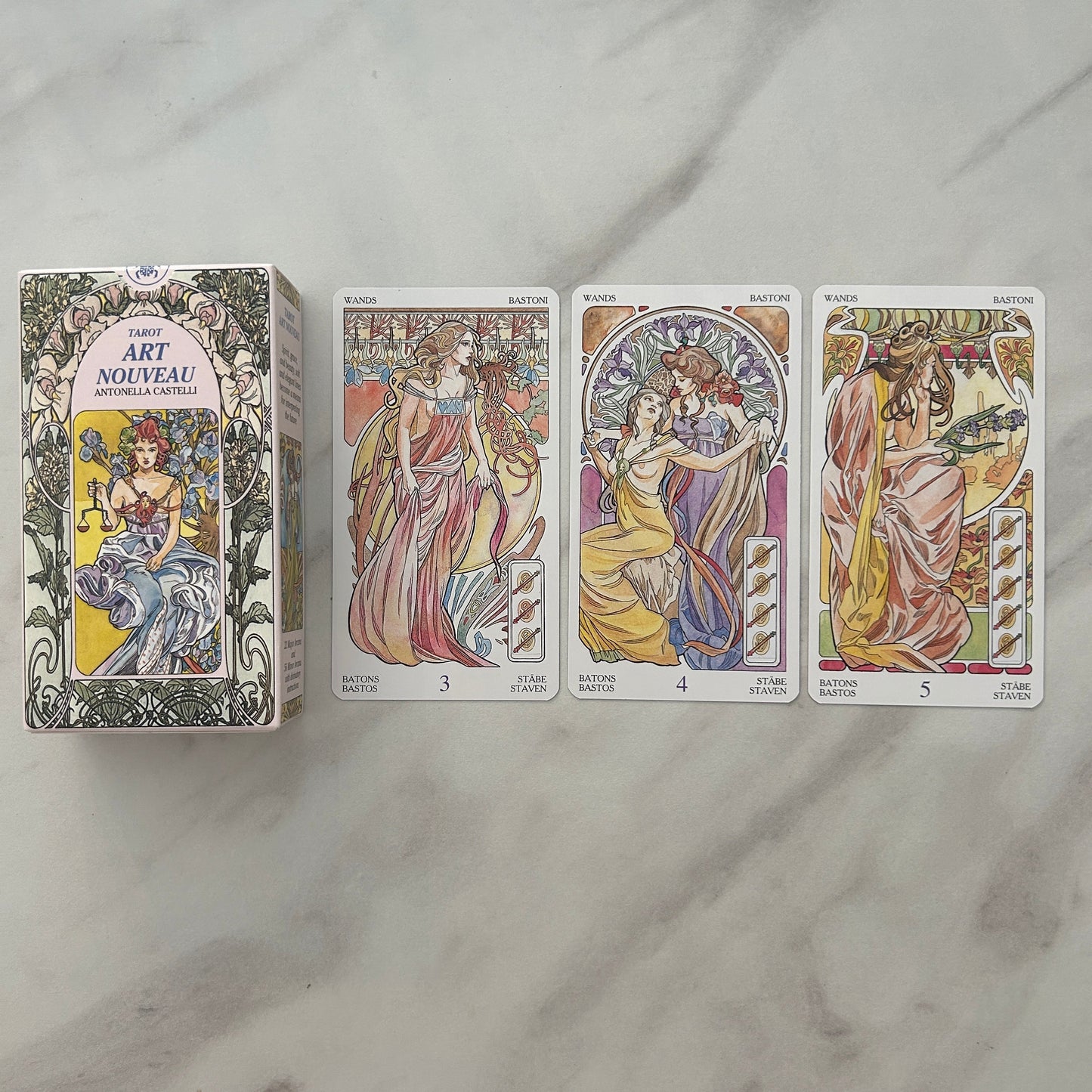 Tarot Kort | Art Noveau | Antonella Castelli-the-feelgood-shop