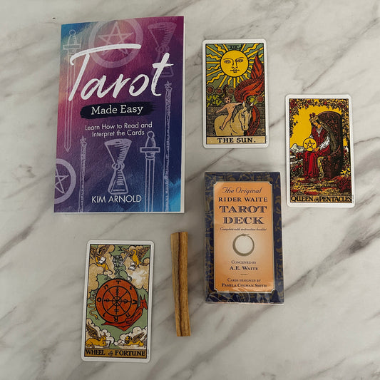 Tarot Start Kit | Tarotkort og tarotbok for nybegynnere-the-feelgood-shop