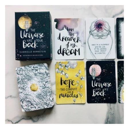 THE UNIVERSE HAS YOUR BACK Affirmasjon Kort-the-feelgood-shop