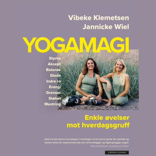 Yogamagi Bok | Norsk yogabok | Vibeke Klemetsen og Jannicke Wiel-the-feelgood-shop