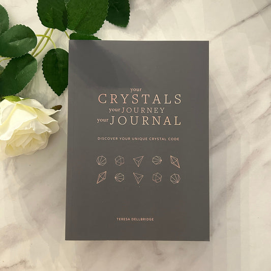 Your Crystal Journal Bok | Krystalldagbok | Teresa Dellbridge-the-feelgood-shop