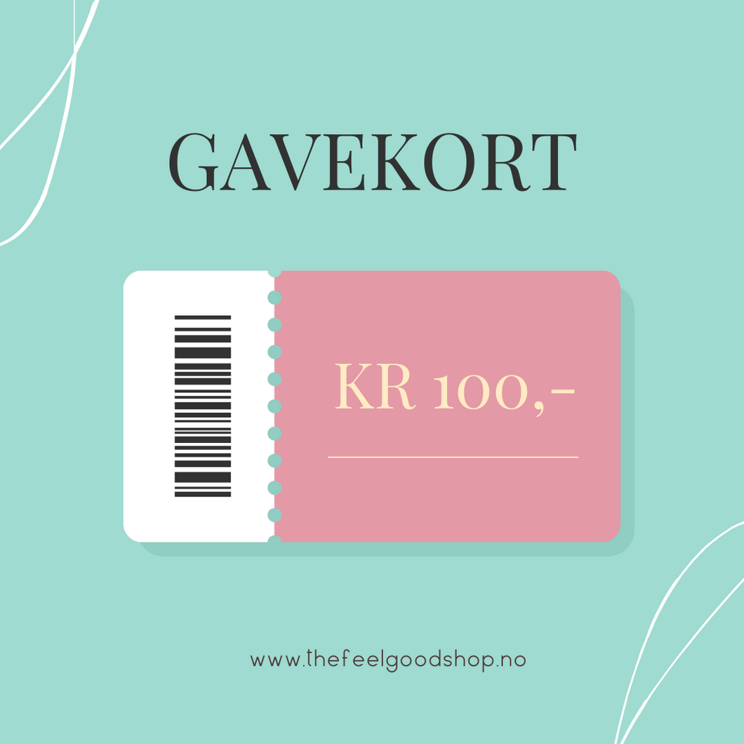 Gavekort Kr 100,-